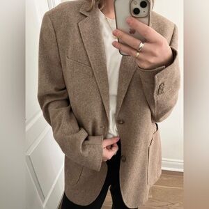 Vintage Oversized Blazer Wool